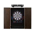 Viper | 777 Electronic Dartboard | Metropolitan Espresso Cabinet | Padded Dart Mat | The Bull Starts Here | Shadow Buster Dartboard Lights & Laser Throw Line Marker - Image 4