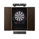 Viper | 777 Electronic Dartboard | Metropolitan Espresso Cabinet | Padded Dart Mat | The Bull Starts Here | Shadow Buster Dartboard Lights & Laser Throw Line Marker
