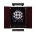 Viper | 777 Electronic Dartboard | Metropolitan Mahogany Cabinet | Laser Throw Line Marker | Padded Dart MAt & Shadow | The Bull Starts Here | Shadow Buster Dartboard Lights