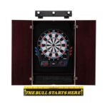 Viper | 777 Electronic Dartboard | Metropolitan Mahogany Cabinet | Laser Throw Line Marker | Padded Dart MAt & Shadow | The Bull Starts Here | Shadow Buster Dartboard Lights - Image 3