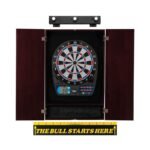 Viper | 787 Electronic Dartboard | Metropolitan Mahogany Cabinet | Laser Throw Line Marker | Padded Dart MAt | The Bull Starts Here | Shadow Buster Dartboard Lights - Image 3