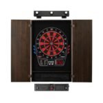 Viper | 797 Electronic Dartboard | Metropolitan Espresso Cabinet | Padded Dart Mat | The Bull Starts Here | Shadow Buster Dartboard Lights & Laser Throw Line Marker