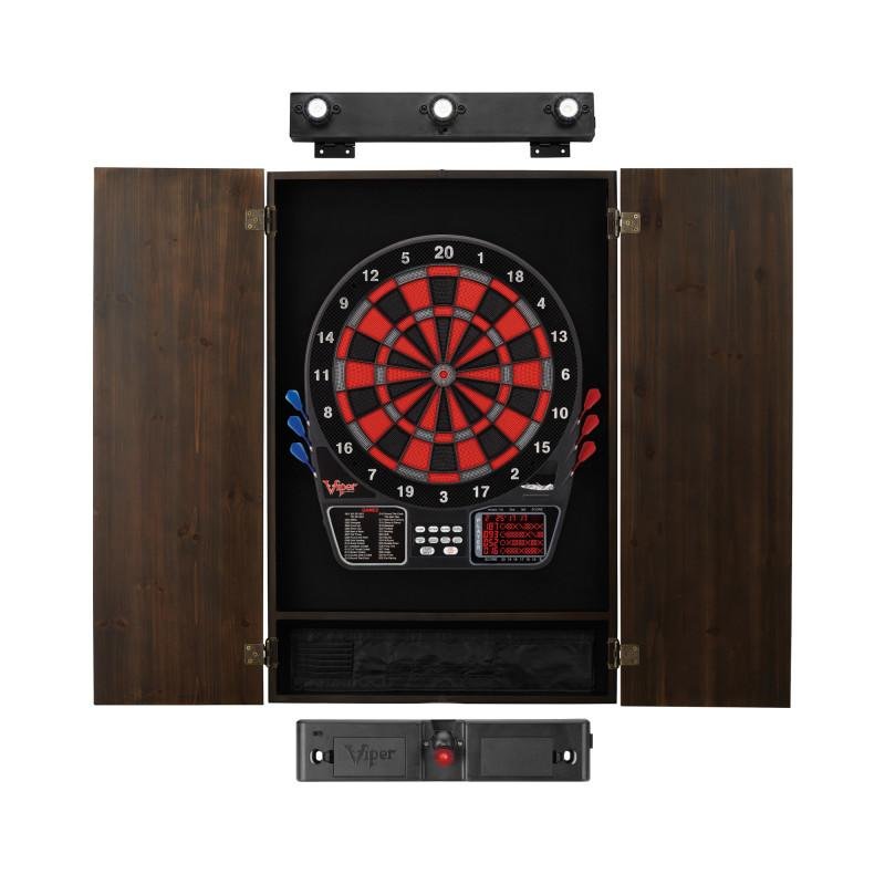 viper-797-electronic-dartboard-metropolitan-espresso-cabinet-padded-dart-mat-the-bull-starts-here-shadow-buster-dartboard-lights-laser-throw-line-marker-9988562 Viper | 797 Electronic Dartboard | Metropolitan Espresso Cabinet | Padded Dart Mat | The Bull Starts Here | Shadow Buster Dartboard Lights & Laser Throw Line Marker - Image 1