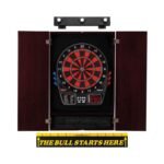 Viper | 797 Electronic Dartboard | Metropolitan Mahogany Cabinet  | Laser Throw Line Marker | Padded Dart MAt | The Bull Starts Here | Shadow Buster Dartboard Lights - Image 3