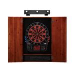 Viper | 800 Electronic Dartboard | Metropolitan Cinnamon Cabinet | Padded Dart Mat | The Bull Starts Here | Shadow Buster Dartboard Lights & Laser Throw Line Marker - Image 4