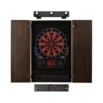 Viper | 800 Electronic Dartboard | Metropolitan Espresso Cabinet | Padded Dart Mat | The Bull Starts Here | Shadow Buster Dartboard Lights & Laser Throw Line Marker
