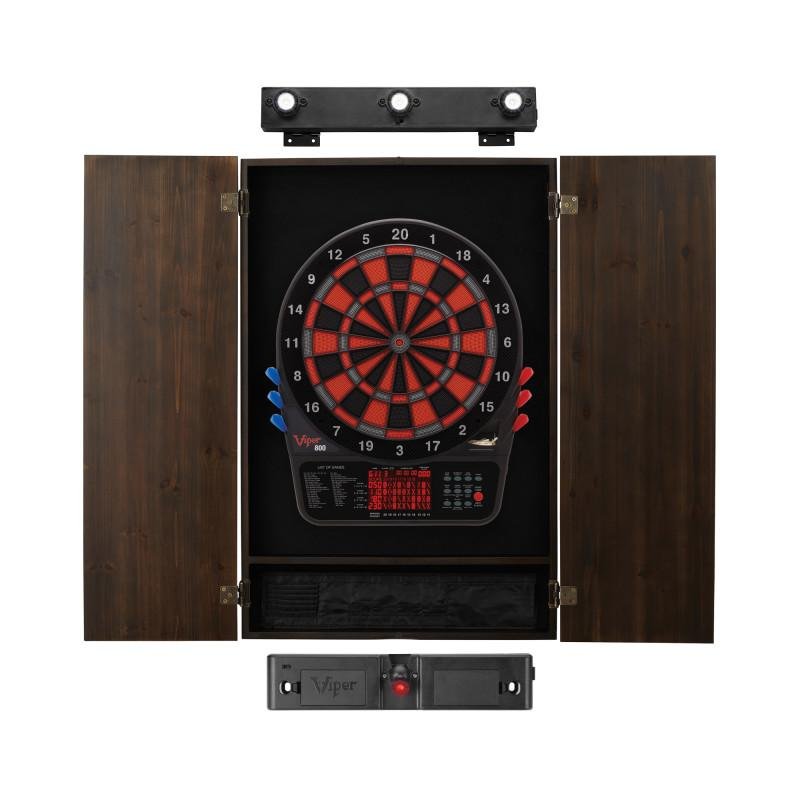 viper-800-electronic-dartboard-metropolitan-espresso-cabinet-padded-dart-mat-the-bull-starts-here-shadow-buster-dartboard-lights-laser-throw-line-marker-8720495 Viper | 800 Electronic Dartboard | Metropolitan Espresso Cabinet | Padded Dart Mat | The Bull Starts Here | Shadow Buster Dartboard Lights & Laser Throw Line Marker - Image 1