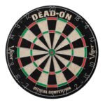 Viper Dead On Sisal Dartboard, Hudson Cabinet, Laser Throw Line, Black Mariah Steel Tip Darts & Shadow Buster Dartboard Light Bundle - Image 3