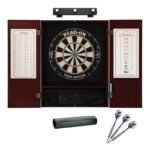 Viper | Dead On Sisal Dartboard | Metropolitan Cinnamon Cabinet | Padded Dart Mat | The Bull Starts Here | Underground The Raven Steel Tip Darts | Shadow Buster Dartboard Lights & Laser Throw Line Marker