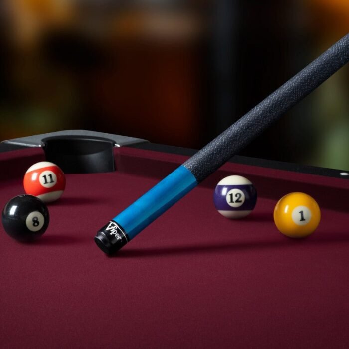 Viper Elite Series Blue Wrapped Billiard/Pool Cue Stick - Image 7