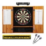 Viper | League Sisal Dartboard | Metropolitan Cinnamon Cabinet | Padded Dart Mat | The Bull Starts Here | Underground The Raven Steel Tip Darts | Shadow Buster Dartboard Lights & Laser Throw Line Marker - Image 3