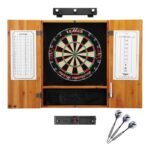 Viper | League Sisal Dartboard | Metropolitan Cinnamon Cabinet | Padded Dart Mat | The Bull Starts Here | Underground The Raven Steel Tip Darts | Shadow Buster Dartboard Lights & Laser Throw Line Marker