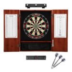Viper | League Sisal Dartboard | Metropolitan Cinnamon Cabinet | Padded Dart Mat | The Bull Starts Here | Underground The Raven Steel Tip Darts | Shadow Buster Dartboard Lights & Laser Throw Line Marker
