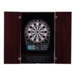 Viper | Metropolitan Mahogany Soft Tip Dartboard Cabinet | 787 Electronic Dartboard