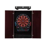 Viper | Orion Electronic Dartboard | Metropolitan Mahogany Cabinet | Laser Throw Line Marker | Padded Dart MAt | The Bull Starts Here | Shadow Buster Dartboard Lights - Image 4