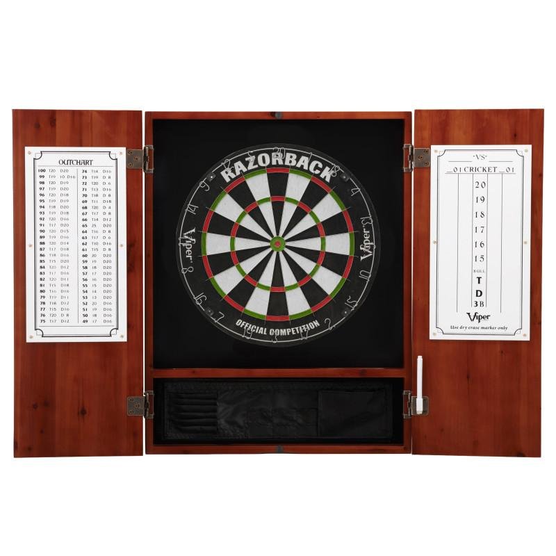 viper-razorback-sisal-dartboard-metropolitan-cinnamon-cabinet-1321645 Viper | Razorback Sisal Dartboard | Metropolitan Cinnamon Cabinet - Image 1
