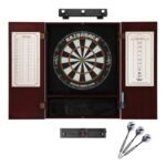 Viper | Razorback Sisal Dartboard | Metropolitan Cinnamon Cabinet | Padded Dart Mat | The Bull Starts Here | Underground The Raven Steel Tip Darts | Shadow Buster Dartboard Lights & Laser Throw Line Marker
