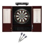 Viper | Razorback Sisal Dartboard | Metropolitan Cinnamon Cabinet | Padded Dart Mat | The Bull Starts Here | Underground The Raven Steel Tip Darts | Shadow Buster Dartboard Lights & Laser Throw Line Marker - Image 4