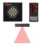 Viper | Shot King Bristle Dartboard | ProScore, and Laser Line and Wall Defender - Image 2