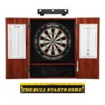 Viper | Shot King Sisal Dartboard | Metropolitan Cinnamon Cabinet | Padded Dart Mat | The Bull Starts Here | Shadow Buster Dartboard Lights & Laser Throw Line Marker - Image 3
