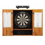 Viper | Shot King Sisal Dartboard | Metropolitan Cinnamon Cabinet | Padded Dart Mat | The Bull Starts Here | Shadow Buster Dartboard Lights & Laser Throw Line Marker - Image 3