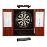 Viper | Shot King Sisal Dartboard | Metropolitan Cinnamon Cabinet | Padded Dart Mat | The Bull Starts Here | Shadow Buster Dartboard Lights & Laser Throw Line Marker - Image 2