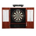Viper | Shot King Sisal Dartboard | Metropolitan Cinnamon Cabinet | Shadow Buster Dartboard Lights