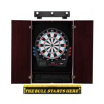 Viper | Showdown Electronic Dartboard | Metropolitan Mahogany Cabinet | Laser Throw Line Marker | Padded Dart MAt | The Bull Starts Here | Shadow Buster Dartboard Lights - Image 3
