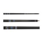 Viper Sinister Black Faux Leather Wrap Billiard/Pool Cue Stick - Image 2