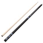 Viper Sinister Series Cue with Black Faux Leather Wrap and Casemaster Q-Vault Supreme Black Cue Case - Image 2