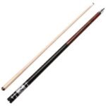 Viper Sinister Series Cue with Brown Stain and Casemaster Q-Vault Supreme Black Cue Case - Image 2