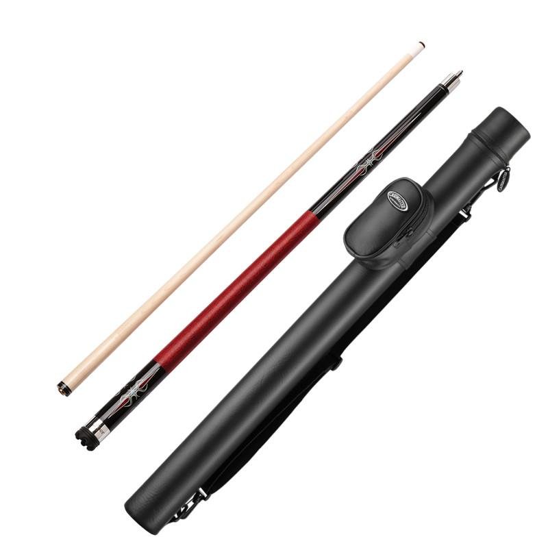 viper-sinister-series-cue-with-redblack-wrap-and-casemaster-q-vault-supreme-black-cue-case-8624440 Viper Sinister Series Cue with Red/Black Wrap and Casemaster Q-Vault Supreme Black Cue Case - Image 1