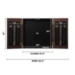 Viper | Stadium Dartboard Cabinet Bundles | Shot King Sisal Dartboard | Shadow Buster Cabinet Light | The Bull Starts Here | Throw Line Marker | Starter Darts - Image 4