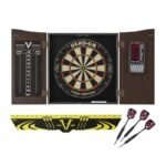 Viper | Vault Deluxe Dartboard Cabinet with Built-In Pro Score | AIM 360 Dartboard - Image 3