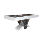 White Billiards Aliya Modern Slate Pool Table