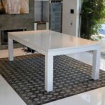 White Billiards Alpha Modern Slate Pool Table - Image 3