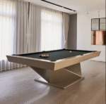 White Billiards | Kyoto Modern Slate | Pool Table | Handcrafted | 7′-8′-9′ - Image 3