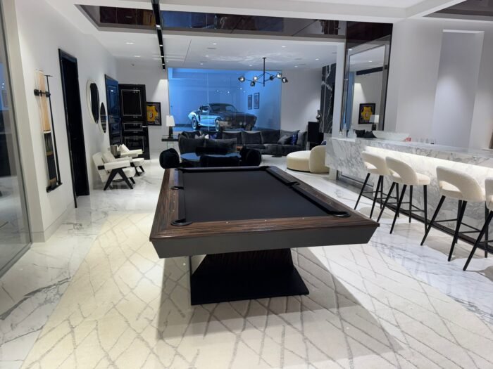 White Billiards| Meridian Modern Slate |Pool Table | 7′-8′-9′ - Image 2