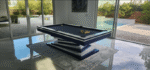 White Billiards | Neavio Modern Slate | 7'-8'-9' | Luxury Pool Table  | Hardwood Frame | Made in America Version - Image 3