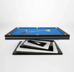 White Billiards | Neavio Modern Slate | Pool Table |7'-8'-9' | Hardwood Frame - Image 5