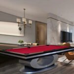 White Billiards | Sierra Modern Slate | Pool Table | 7'-8'-9'