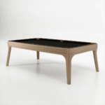White Billiards|  The Morris Modern Slate | Pool Table | 7′-8′-9′ - Image 3