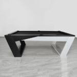 White Billiards | Valenti Modern Slate | Pool Table  | 7'-8'-9'