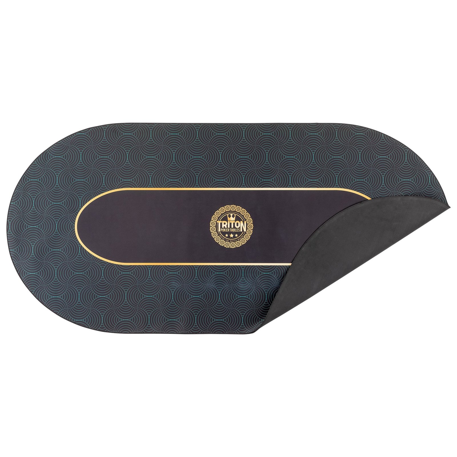 015_183326a5-1ee7-40d3-bb51-23bf307d34fb Triton Portable Poker Mat with Carry Case - Image 1