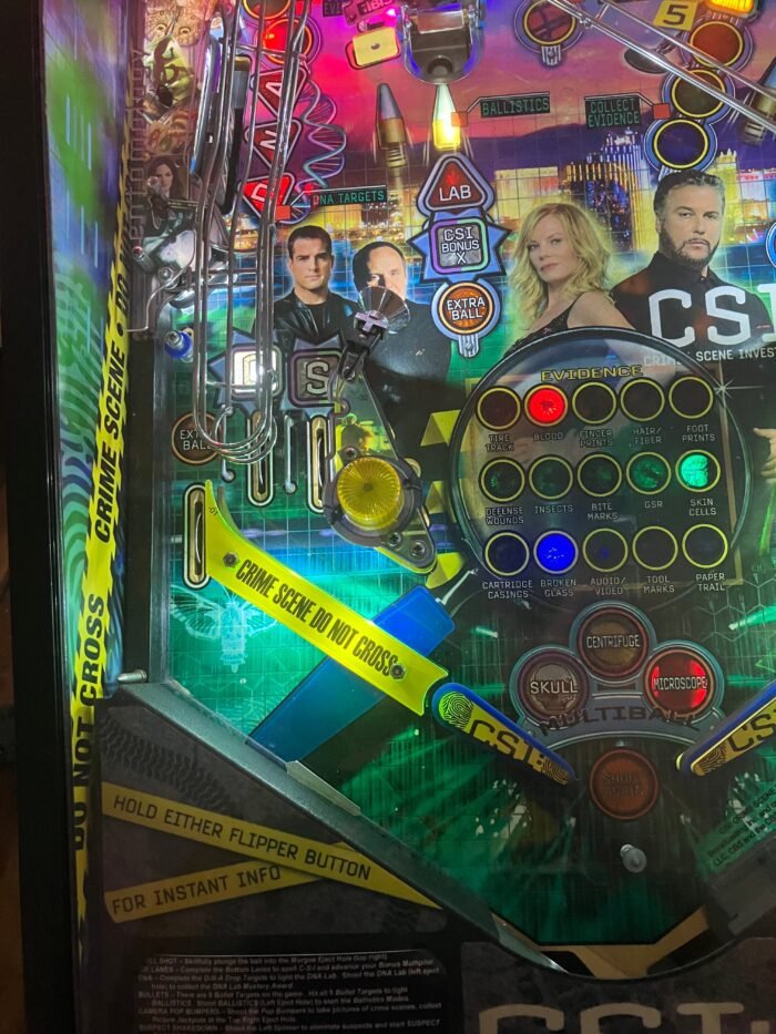 Stern Pinball CSI: Crime Scene Investigation Pinball Machine - Image 4