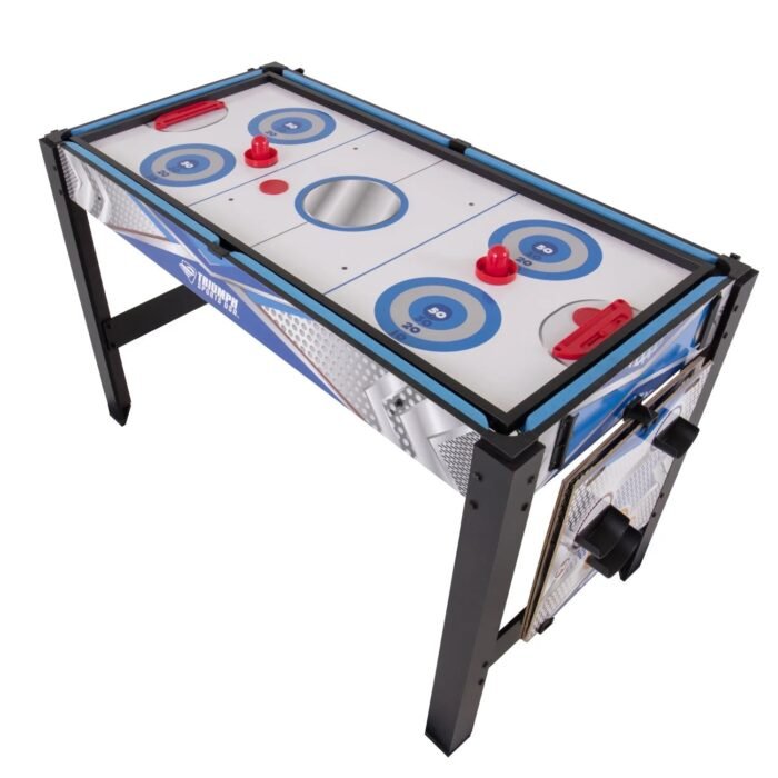 13-In-1 Combo Game Table Includes Basketball, Table Tennis, Billiards, Push Hockey, Launch Football, Baseball, Tic-Tac-Toe, and Skee Bean Bag Toss - Image 5