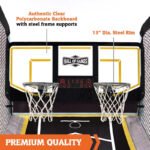 Xtra Long Shot Ez-Fold Premium Arcade Game with Built-In 4-Ball Storage Rack - Image 2
