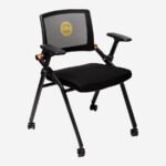 Triton Folding Poker Chairs With Wheels - Image 5