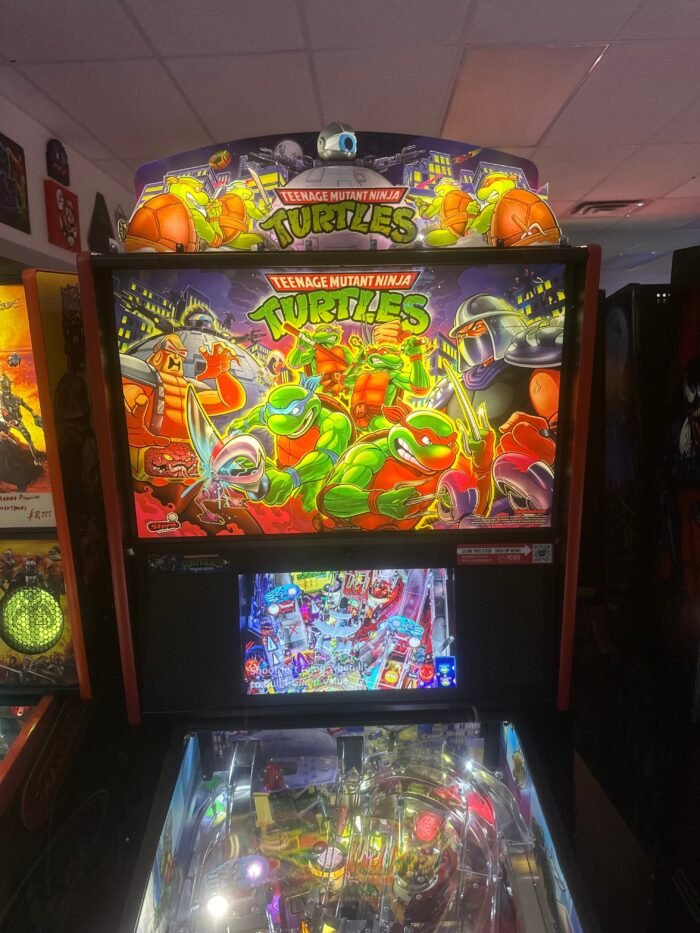 Stern Pinball LOADED Teenage Mutant Ninja Turtles Premium Pinball Machine - Image 4