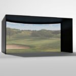 Curved Golf Simulator Enclosure Kit with Impact Screen - Image 31